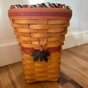 Longaberger 1998 May series Snapdragon Basket